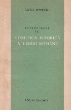 Introducere in fonetica istorica a limbii romane