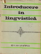 Introducere in Lingvistica