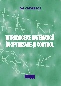 Introducere matematica in optimizare si control