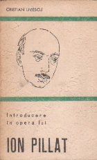 Introducere in Opera lui Ion Pillat