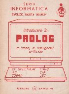 coperta Introducere in Prolog