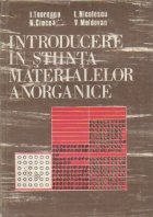 Introducere in stiinta materialelor anorganice, Volumul al II-lea, Materiale anorganice