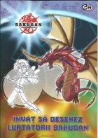 coperta Invat sa desenez luptatorii Bakugan