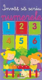 coperta Invat sa scriu numerele