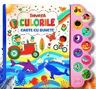 coperta Invata culorile. Carte cu sunete