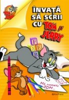coperta Invata sa scrii cu Tom si Jerry