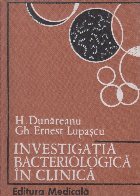 Investigatia bacteriologica in clinica