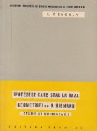 coperta Ipotezele care stau la baza geometriei de B. Riemann - Studii si comentarii