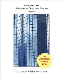 ISE Principles of Corporate Finance
