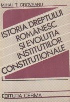 Istoria dreptului romanesc evolutia institutiilor