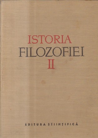 Istoria Filozofiei, II (Editie 1959)