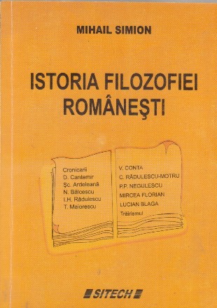 Istoria filozofiei romanesti