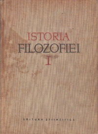 Istoria filozofiei, Volumul I