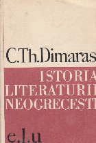 coperta Istoria Literaturii Neogrecesti