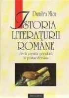Istoria literaturii romane creatia populara