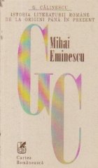 coperta Istoria literaturii romane de la origini pina in prezent - Mihai Eminescu