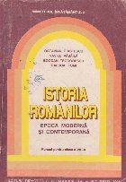 Istoria romanilor Epoca moderna contemporana