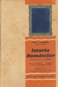 Istoria Romanilor pentru clasa a VIII-a secundara, editia a V-a