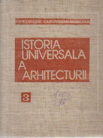 Istoria Universala a Arhitecturii Ilustrata, Volumul al III-lea