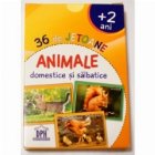coperta 36 de jetoane - Animale domestice si salbatice (+2 ani)