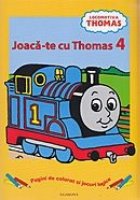 coperta Joaca-te cu Thomas 4 - pagini de colorat si jocuri logice