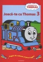 coperta Joaca-te cu Thomas 3 - pagini de colorat si jocuri logice