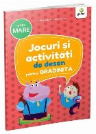 coperta Jocuri si activitati de desen, grupa mare