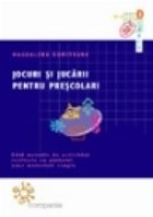 coperta Jocuri si jucarii pentru prescolari - ghid metodic de activitati realizat cu ajutorul unor materiale simple