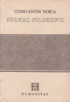 coperta Jurnal filozofic