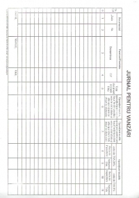 Jurnal pentru vanzari