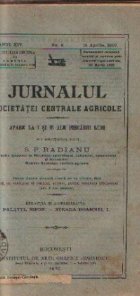 Jurnalul Societatii Centrale Agricole din