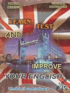 coperta Learn, test and improve your english