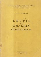 Lectii de analiza complexa (Gh. Mocanu)