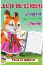 coperta Lectii de scriere. Invatam sa scriem literele