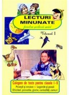 coperta Lecturi minunate pentru scolarii mici, vol. I