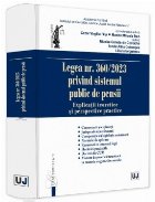 Legea 360/2023 privind sistemul public