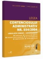 Legea contenciosului administrativ 554/2004 legislaţie