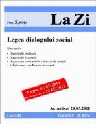 Legea dialogului social (actualizat la 20.05.2011). Cod 441