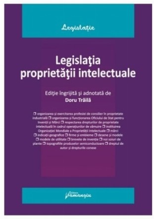 Legislaţia proprietăţii intelectuale