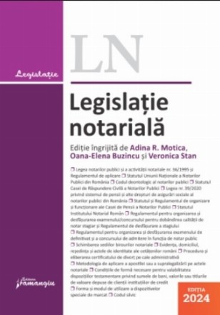 Legislaţie notarială