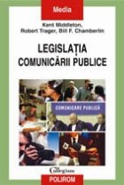 coperta Legislatia comunicarii publice