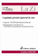 Legislatia privind ajutorul de stat (actualizat la 10.06.2005)