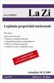 Legislatia proprietatii intelectuale (actualizat 10.12.2009). Cod 375