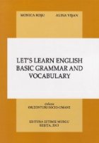 Let\'s learn English: Basic grammar and vocabulary