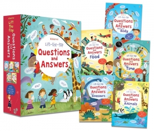 Lift-the-flap questions and answers slipcase