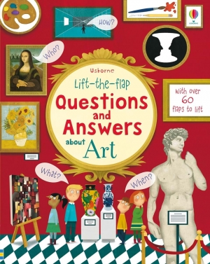 Lift-the-flap questions and answers about art