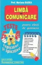 Limba comunicare pentru elevii gimnaziu