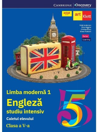 Limba engleza. Caietul elevului L1 intensiv. Clasa a V-a