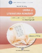 Limba şi literatura română pentru