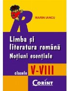 LIMBA LIT ROMANA NOTIUNI ESENTIALE